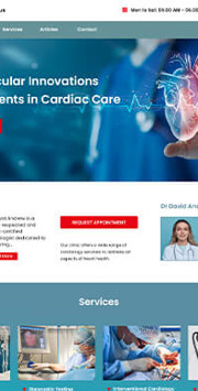 More Cardiologist Website Templates